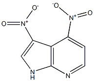 3,4-DINITRO-7-AZAINDOLE 结构式