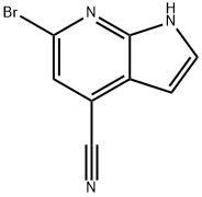 6-Bromo-1H-pyrrolo[2,3-b]pyridine-4-carbonitrile