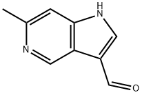 6-甲基-5-氮杂吲哚-3-甲醛 结构式