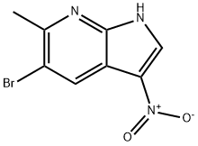 5-Bromo-6-methyl-3-nitro-1H-pyrrolo[2,3-b]pyridine