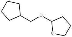 2-(环戊基甲氧基)四氢呋喃 结构式