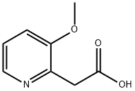 2-(3-甲氧基吡啶-2-基)乙酸 结构式