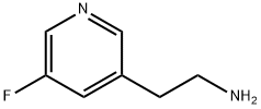 2-(5-Fluoro-pyridin-3-yl)-ethylaMine 结构式