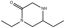 1,5-DIETHYLPIPERAZIN-2-ONE 结构式