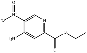 4-氨基-5-硝基甲酸乙酯 结构式