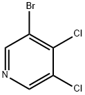 3-溴-4,5-二氯吡啶 结构式