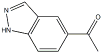 1-(1H-吲唑-5-基)乙酮 结构式
