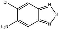 5-氨基-6-氯-2,1,3-苯并噻二唑 结构式