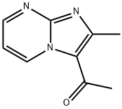 1-(2-甲基咪唑并[1,2-A]嘧啶-3-基)乙烷-1-酮 结构式