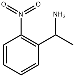 1-(2-硝基苯基)乙胺 结构式