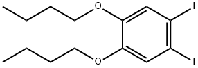 1,2-二碘-4,5-二-正丁氧基苯 结构式
