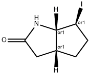 8-exo-iodo-2-azabicyclo[3.3.0]octane-3-one 结构式