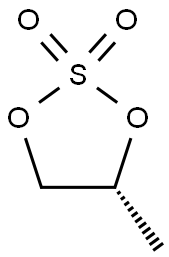 (4R)-4-甲基-1,3,2-二恶噻戊环 2,2-二氧化物 结构式