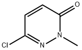 6-氯-2-甲基-2H-哒嗪-3-酮 结构式