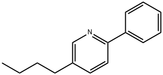 5-正丁基-2-苯基吡啶 结构式