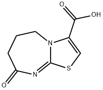 8-Oxo-5,6,7,8-tetrahydro-thiazolo[3,2-a][1,3]diazepine-3-carboxylic acid 结构式