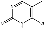 6-氯-5-甲基嘧啶-2(1H)-酮 结构式