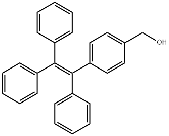 [1-(4-甲醇基苯基)-1,2,2-三苯基]乙烯 结构式