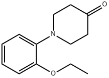 1-(2-ethoxyphenyl)piperidin-4-one 结构式