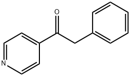 2-苯基-1-(4-吡啶)-乙酮 结构式