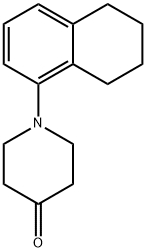 1-(5,6,7,8-tetrahydronaphthalen-1-yl)piperidin-4-one 结构式