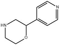 2-(4-吡啶)吗啉 结构式