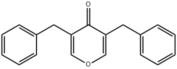 3,5-1,2-二苯乙烷-吡喃-4-酮 结构式