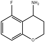 5-氟苯并二氢吡喃-4-胺 结构式