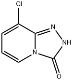8-氯-[1,2,4]三唑并[4,3-A]吡啶-3(2H)-酮 结构式