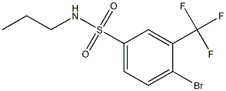 3-溴-2-甲氧基-5-三氟甲基吡啶 结构式