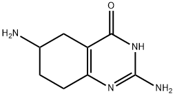 2,6-二氨基-5,6,7,8-四氢喹唑啉-4(3H)-酮 结构式