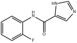 N-(2-fluorophenyl)-1H-iMidazole-5-carboxaMide 结构式