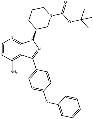 (R)-tert-Butyl 3-(4-amino-3-(4-phenoxyphenyl)-1H-pyrazolo[3,4-d]pyrimidin-1-yl)piperidine-1-carboxylate