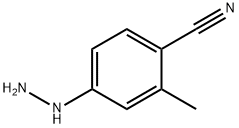 4-肼基-2-甲基苯甲醛 结构式