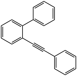 2 -(苯基乙炔基)- 1,1'-联苯 结构式