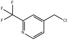 4-氯甲基-2-三氟甲基吡啶 结构式