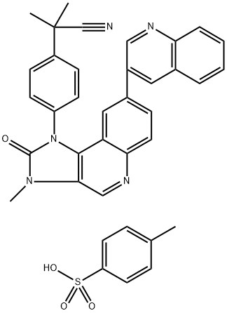 BEZ235 对甲苯磺酸盐 结构式