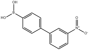 3'-硝基联苯-4-硼酸 结构式