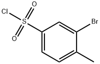 3-溴-4-甲基苯-1-磺酰氯化 结构式