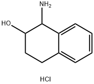 1-氨基-1,2,3,4-四氢萘-2-醇盐酸盐 结构式