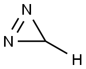 3H-双吖丙啶-3-氘 结构式