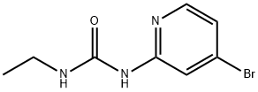 N-(4-溴吡啶-2-基)-N'-乙基脲 结构式
