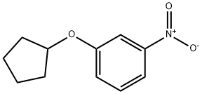 1-Cyclopentyloxy-3-nitro-benzene 结构式
