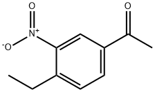 2-硝基-4-乙基苯乙酮 结构式