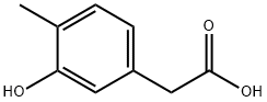 2-(3-羟基-4-甲基苯基)乙酸 结构式