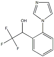 1-(2-(1H-iMidazol-1-yl)phenyl)-2,2,2-trifluoroethanol 结构式