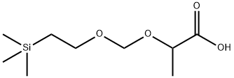 2-((2-(triMethylsilyl)ethoxy)Methoxy)propanoic acid 结构式