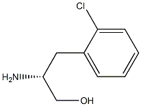 D-2-氯苯丙氨醇 结构式