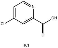 4-氯-2-吡啶羧酸盐酸盐 结构式