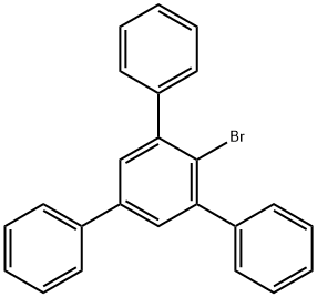 1-溴-2,4,6-三苯基苯 结构式